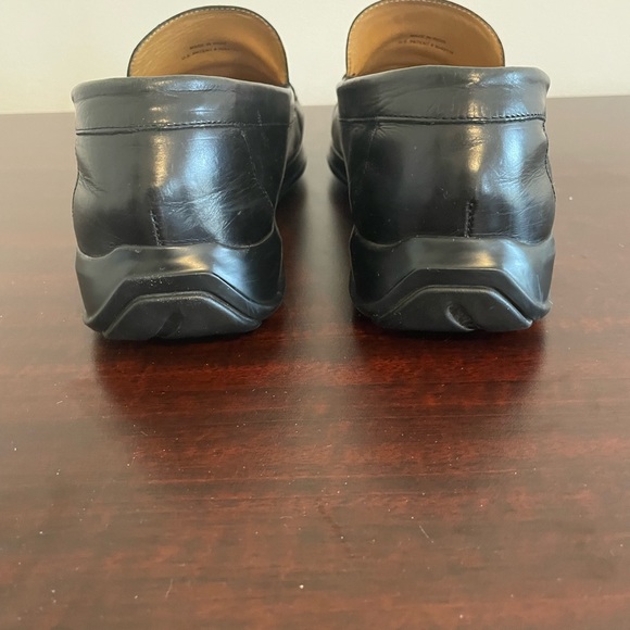 Men’s Cole Haan Dempsey Black Slip On Leather Loafers C05778 Nike Air - Picture 8 of 9